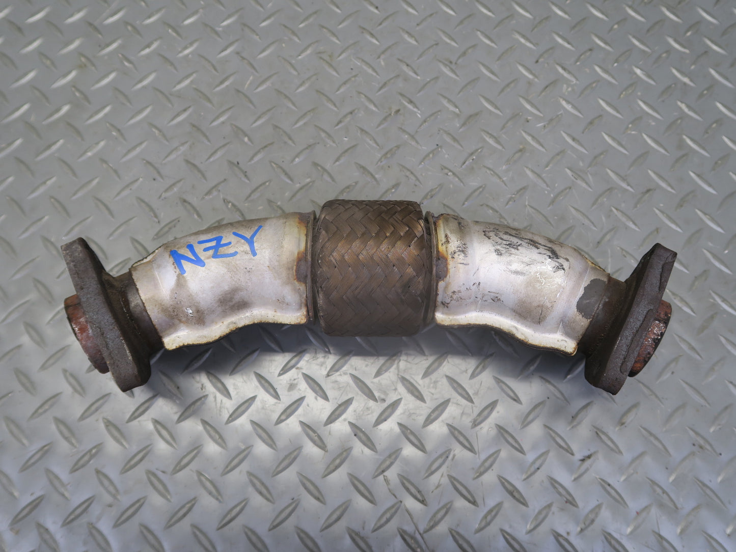 84-89 Nissan 300ZX Z31 VG30E NON Turbo Exhaust Manifold Crossover Flex Pipe OEM