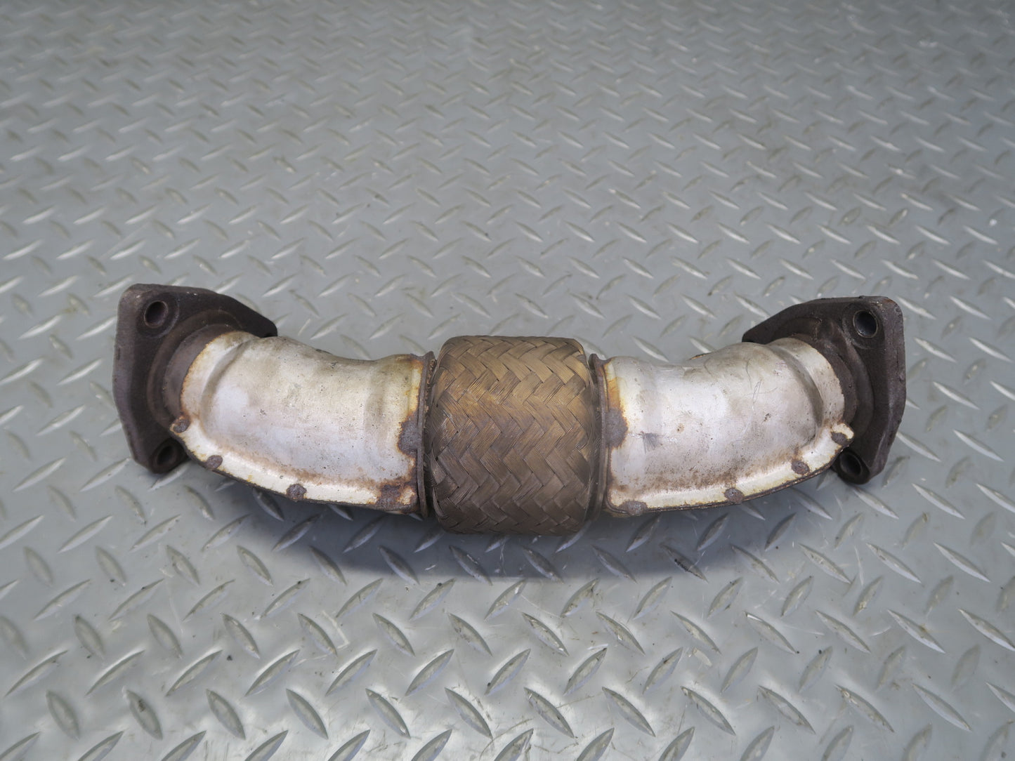 84-89 Nissan 300ZX Z31 VG30E NON Turbo Exhaust Manifold Crossover Flex Pipe OEM