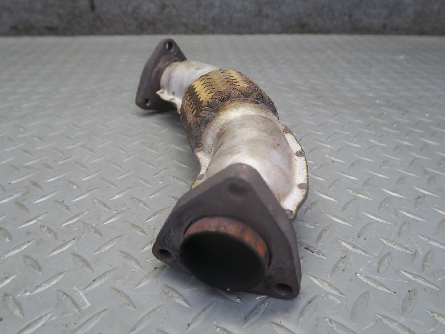 84-89 Nissan 300ZX Z31 VG30E NON Turbo Exhaust Manifold Crossover Flex Pipe OEM