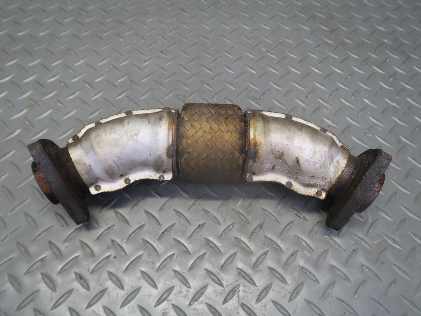 84-89 Nissan 300ZX Z31 VG30E NON Turbo Exhaust Manifold Crossover Flex Pipe OEM