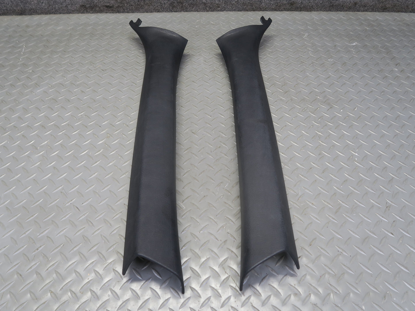 01-06 BMW E46 330ci Convertible Set of 2 Front A Pillar Trim Cover Panel OEM