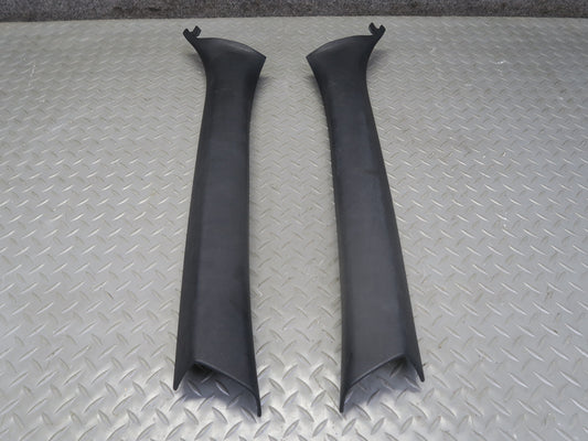 01-06 BMW E46 330ci Convertible Set of 2 Front A Pillar Trim Cover Panel OEM