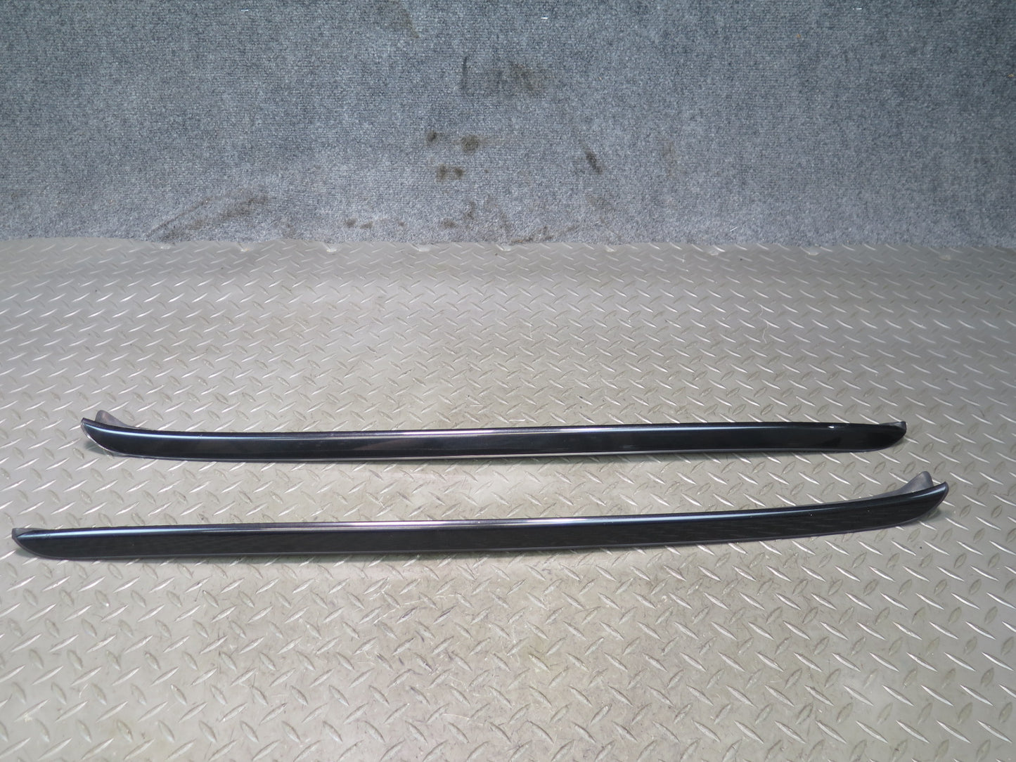 08-14 BMW E71 E72 X6 Front Windshield A Pillar Exterior Trim Molding Set of 2