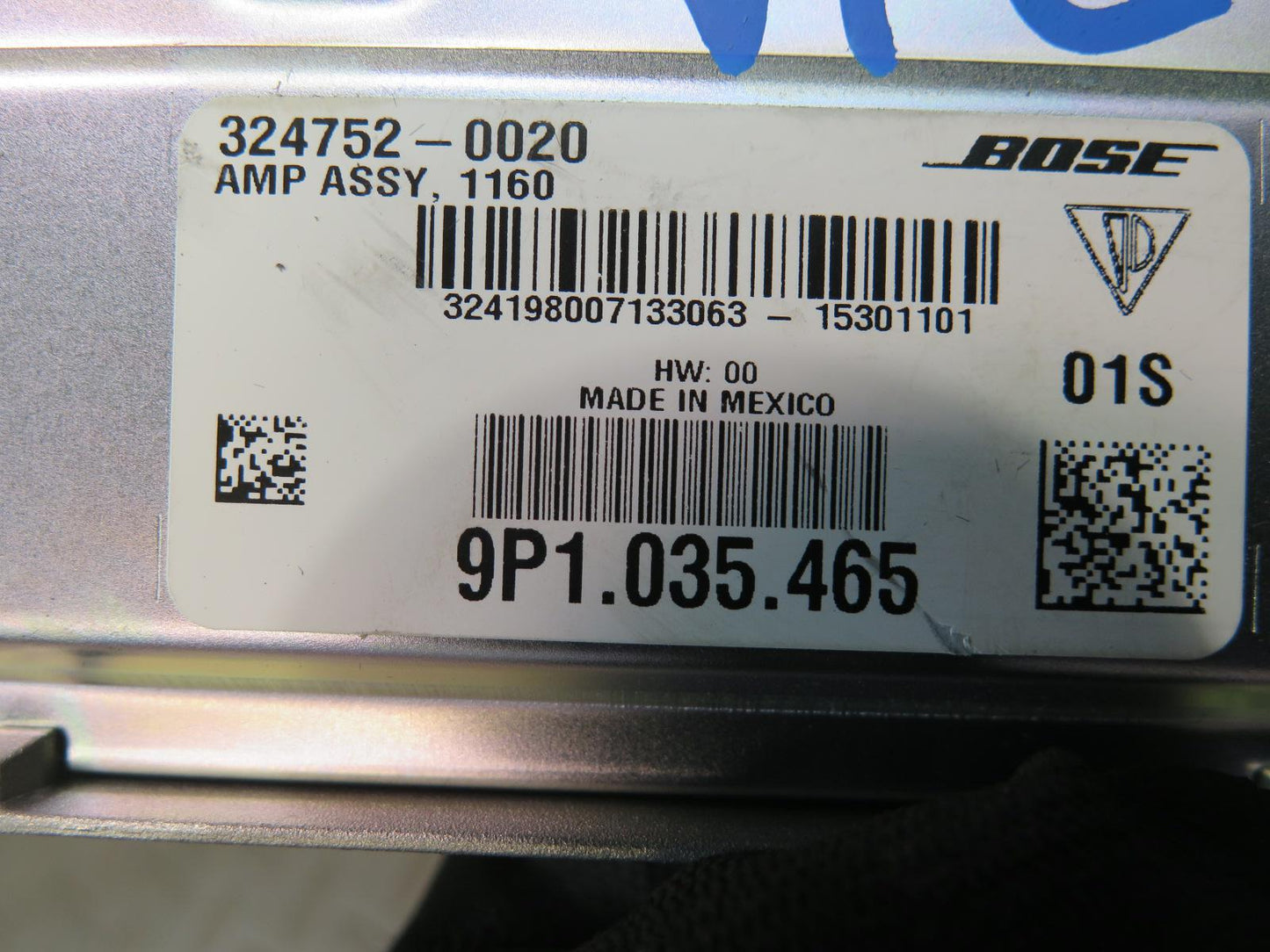2015-2016 Porsche Cayenne 958 Bose Subwoofer Amplifier AMP 9P1035465