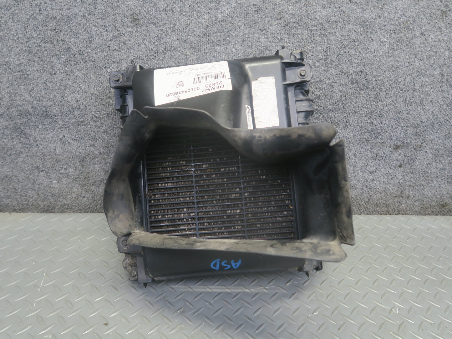 2017-2023 Alfa Romeo Stelvio 2.0L Secondary Auxiliary Engine Intercooler W/ Duct