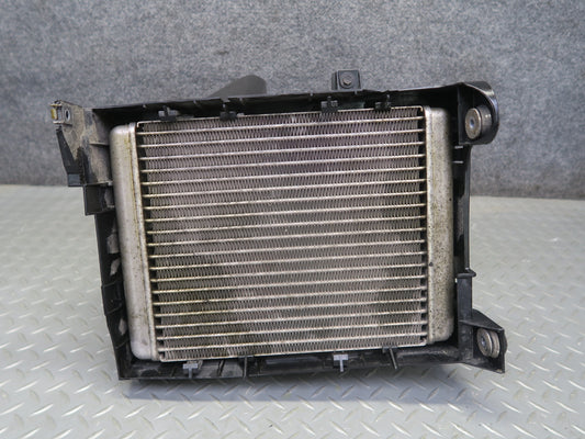 2014-2018 BMW F15 X5 N63 AWD Engine Front Right Auxiliary Radiator w Air Duct