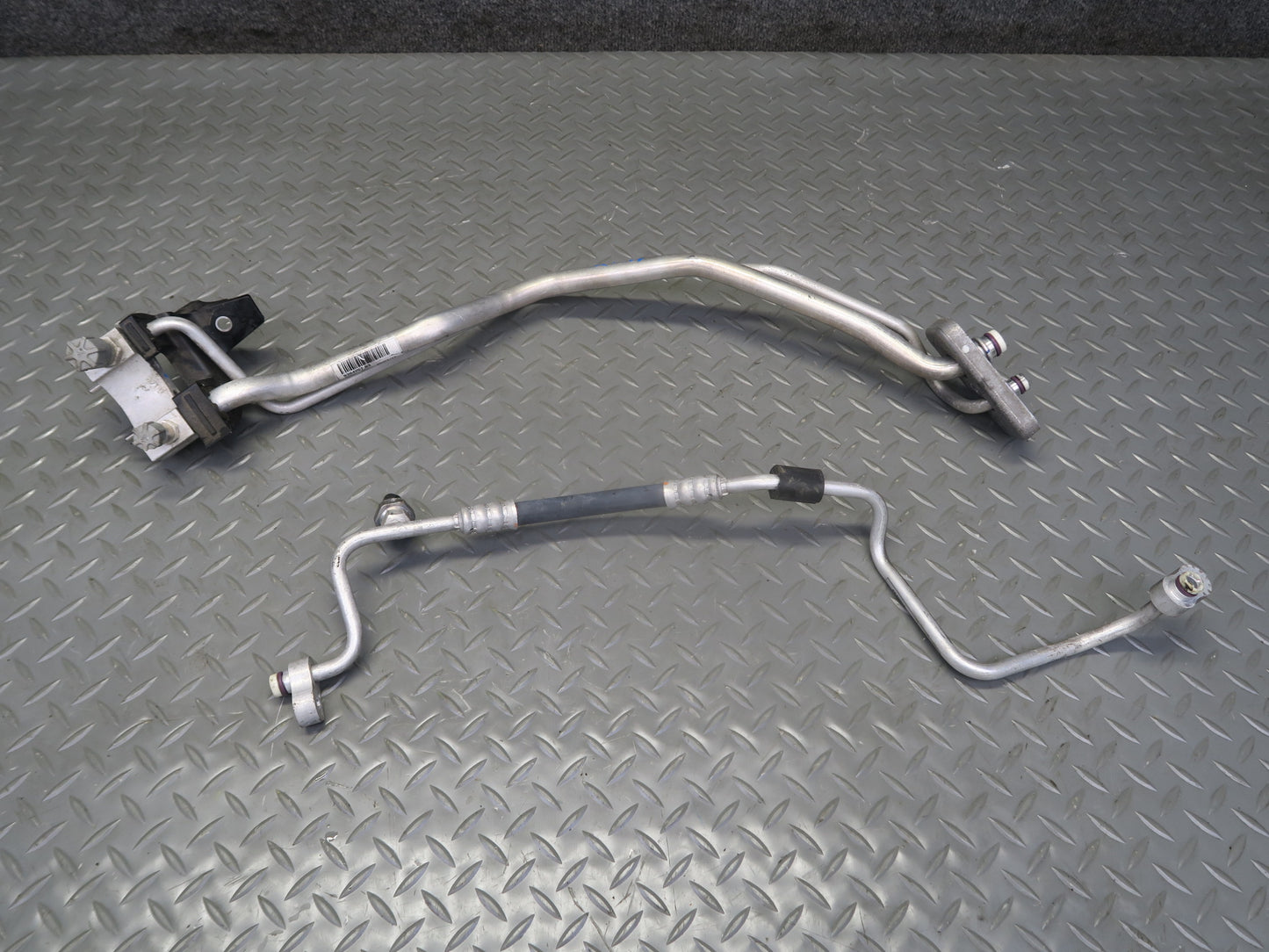 2014-2018 BMW F15 X5 N63 AWD A/C Air Condition  Hose Pipe Line Set of 2
