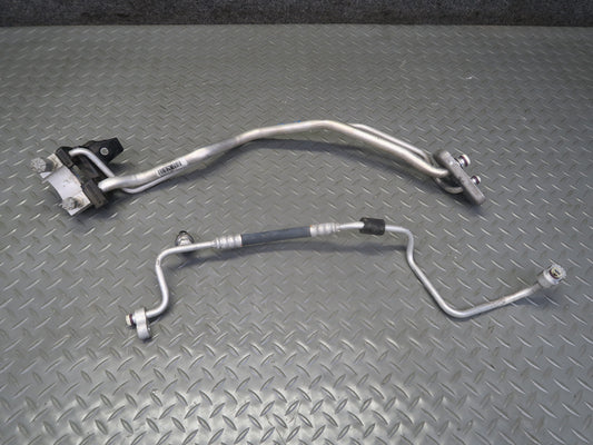 2014-2018 BMW F15 X5 N63 AWD A/C Air Condition  Hose Pipe Line Set of 2