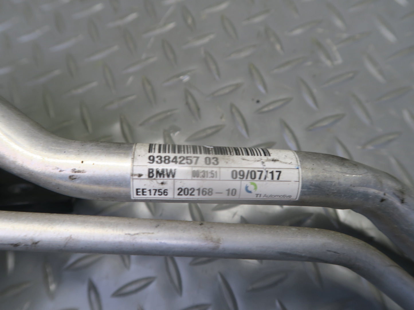 2014-2018 BMW F15 X5 N63 AWD A/C Air Condition  Hose Pipe Line Set of 2