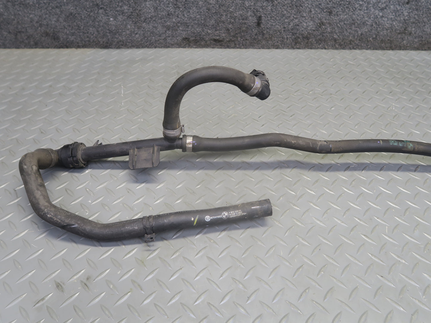 2014-2018 BMW F15 X5 50I N63 AWD Engine Cooling Hose Pipe Line Set