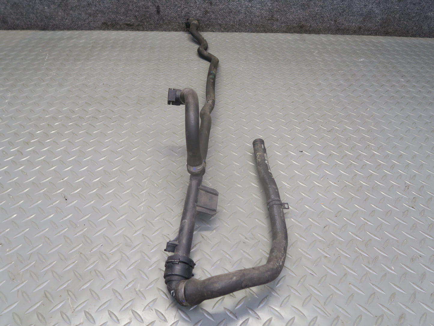 2014-2018 BMW F15 X5 50I N63 AWD Engine Cooling Hose Pipe Line Set