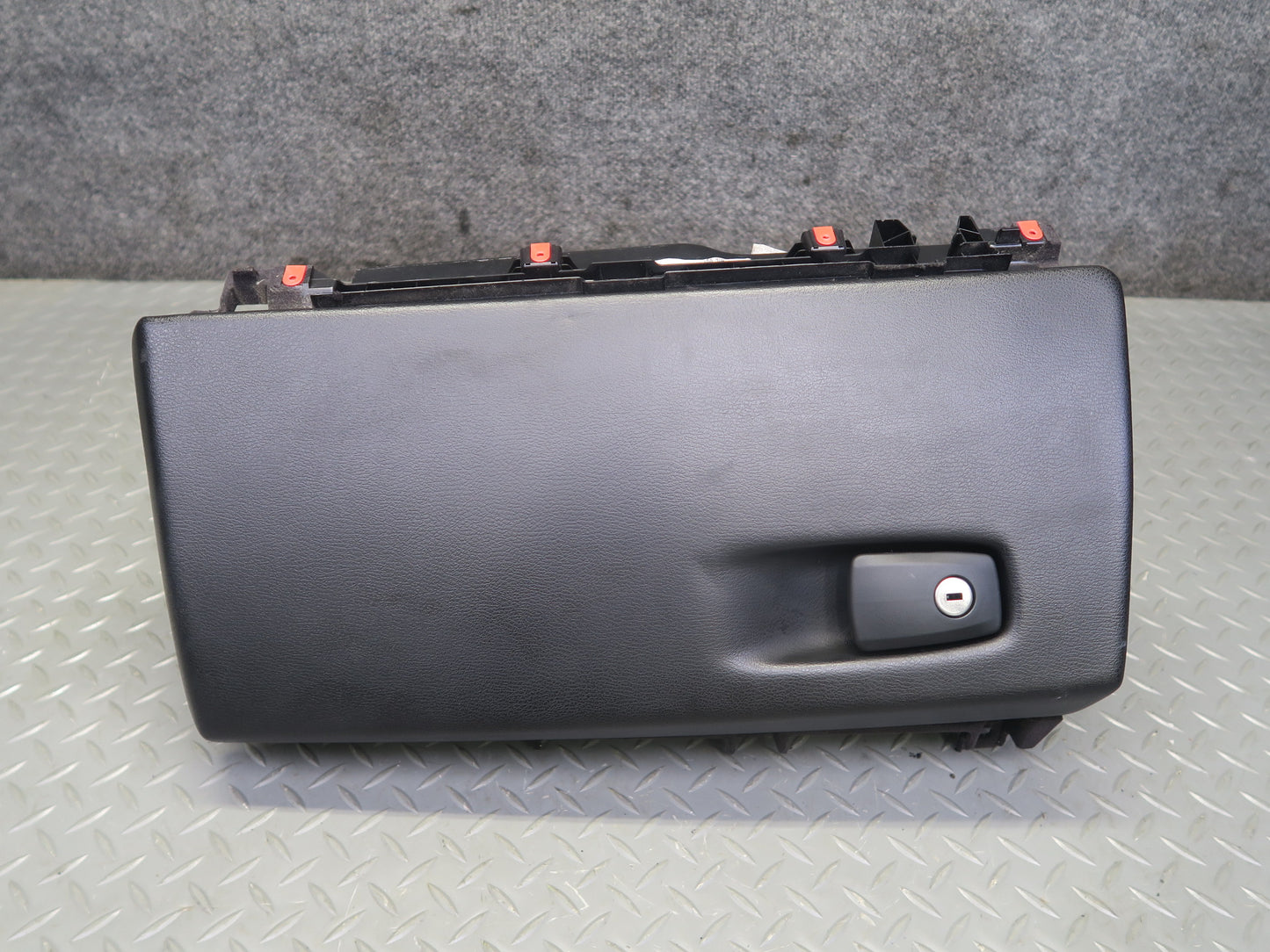 14-18 BMW X5 F15 Front Left Dash Board Panel Glove Box Storage Compartment Black