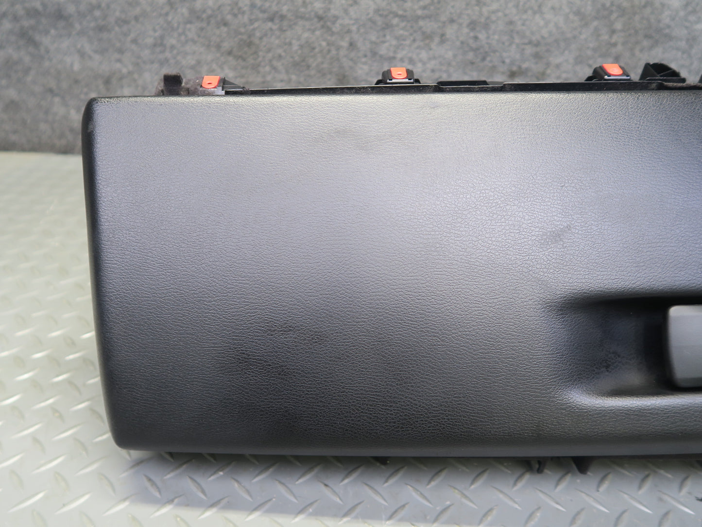 14-18 BMW X5 F15 Front Left Dash Board Panel Glove Box Storage Compartment Black