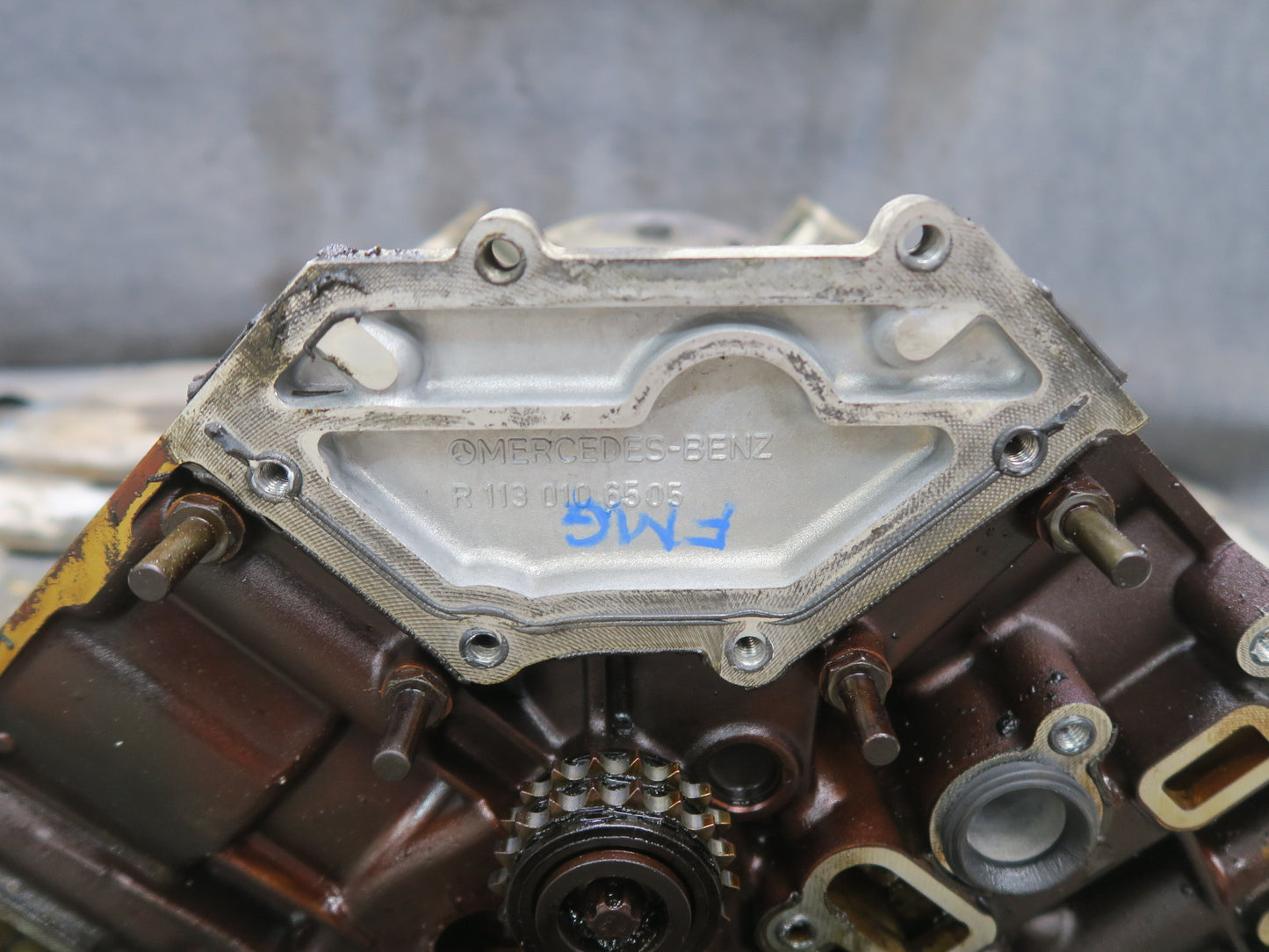 2002-2007 Mercedes W463 G500 5.0L M113 113.962 Engine Motor Block