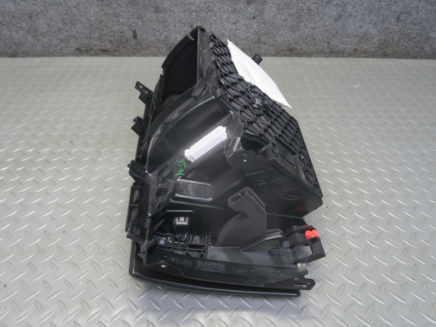 14-18 BMW X5 F15 Front Left Dash Board Panel Glove Box Storage Compartment Black