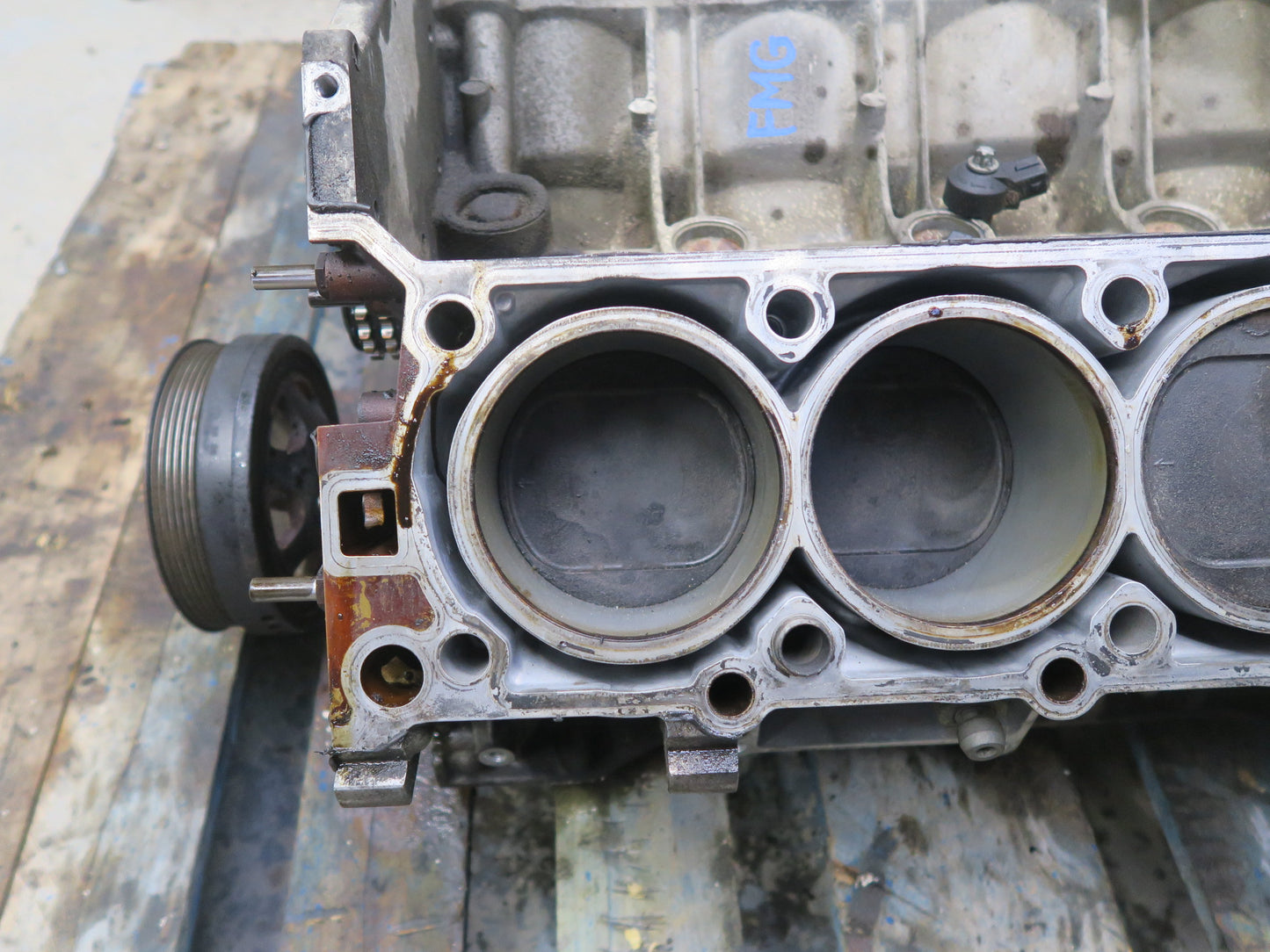2002-2007 Mercedes W463 G500 5.0L M113 113.962 Engine Motor Block