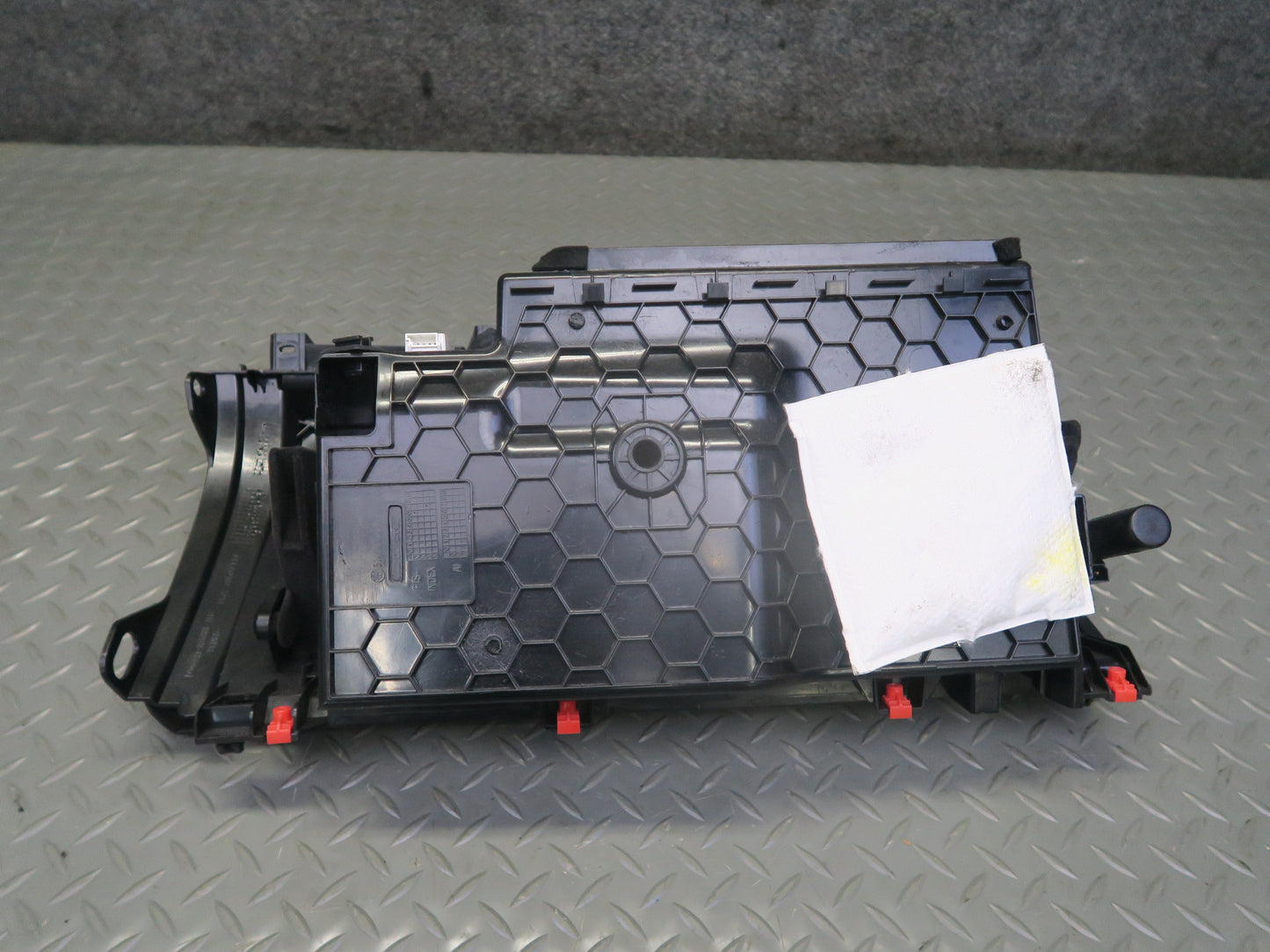 14-18 BMW X5 F15 Front Left Dash Board Panel Glove Box Storage Compartment Black