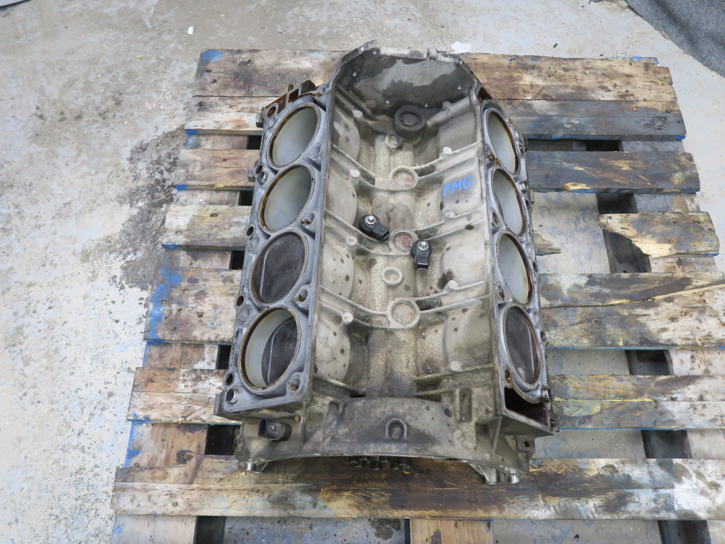 2002-2007 Mercedes W463 G500 5.0L M113 113.962 Engine Motor Block