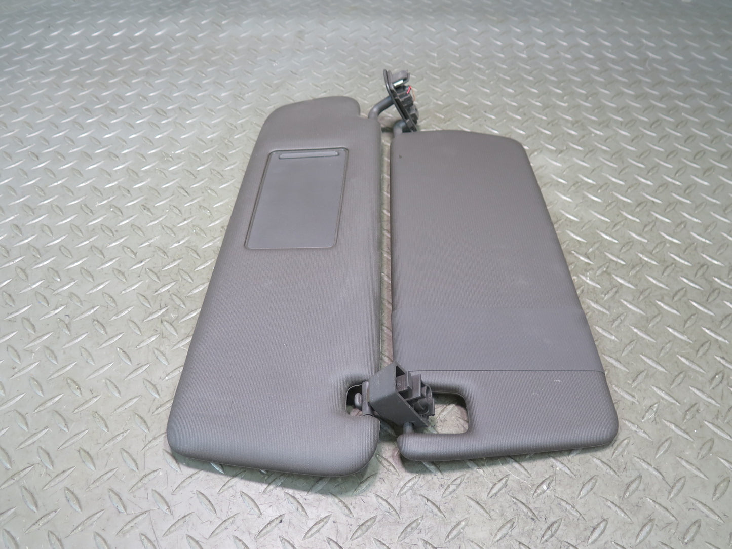 2015-2018 Porsche Cayenne 958 Front Left & Right Sun Visor Brown Set of 2