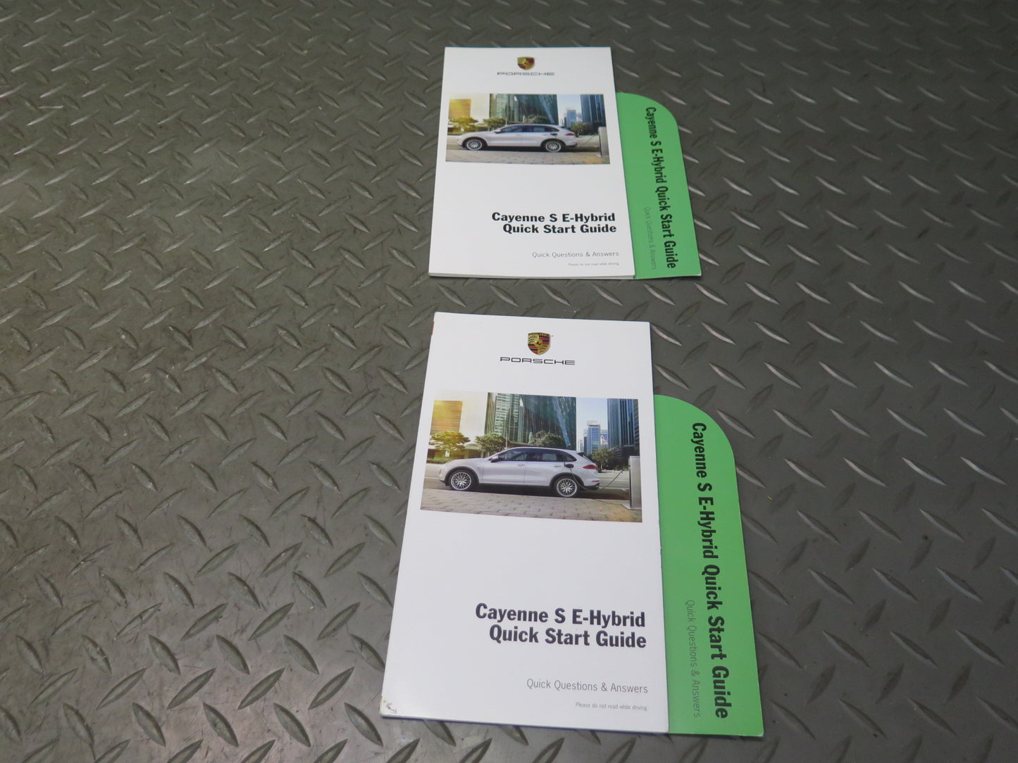 2016 Porsche Cayenne 958 E-hybrid Owners Operator Book Manual Guide w Case Set