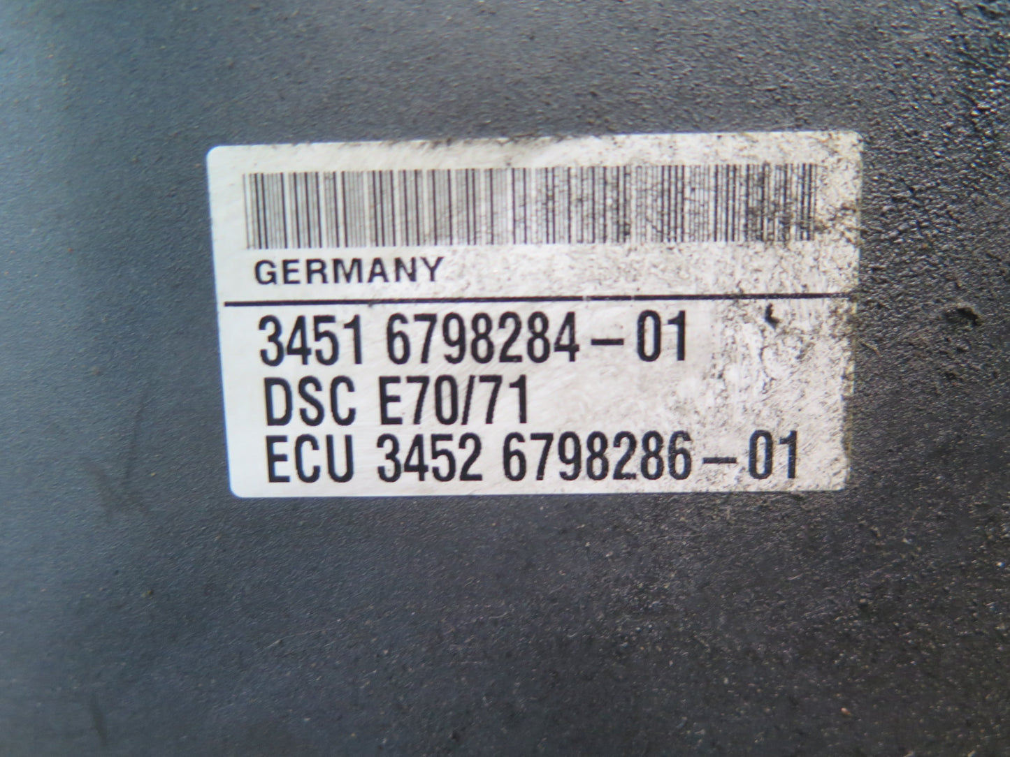 2008-2014 BMW E71 E72 X6 X6M Anti Lock Brake ABS Pump Module 6798284