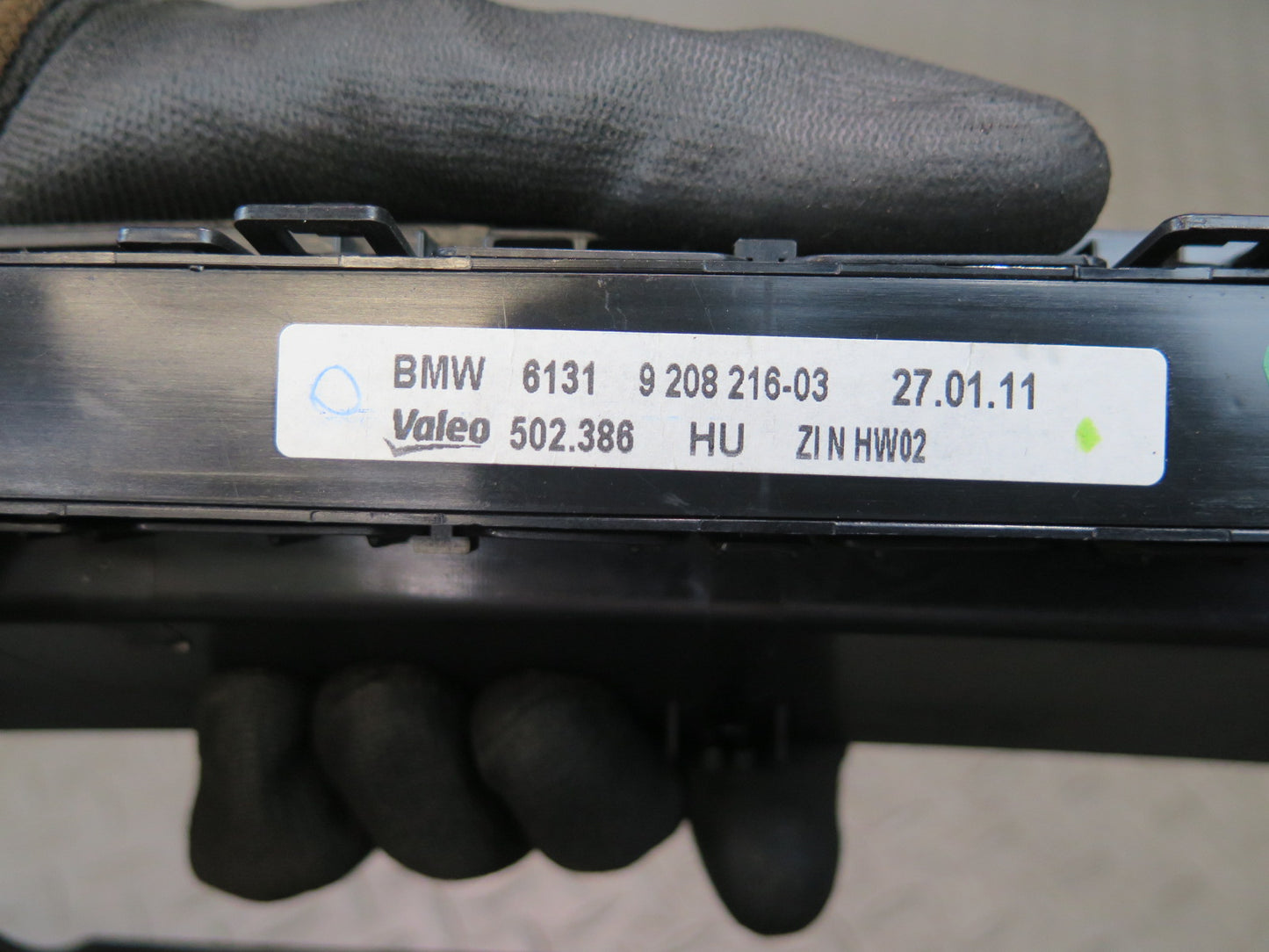 2008-2014 BMW E71 E72 X6 X6M A/C Heater Climate Control  PDC Traction Switch