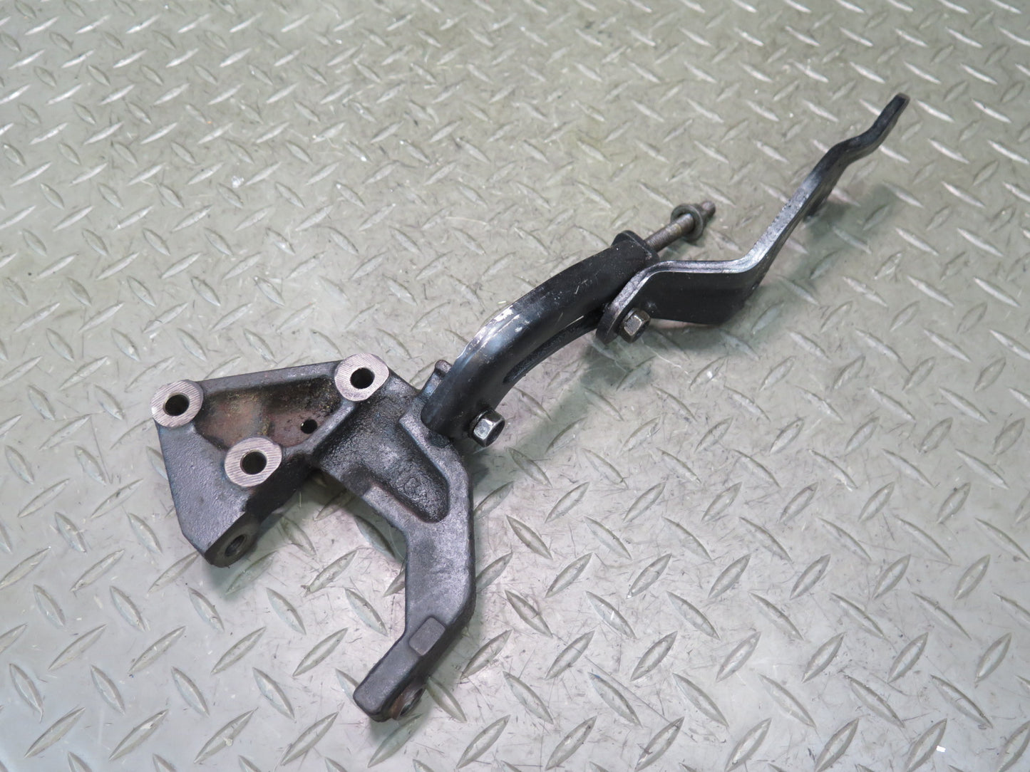 84-89 Nissan Z31 300ZX Power Steering Pump Mount Bracket Support OEM