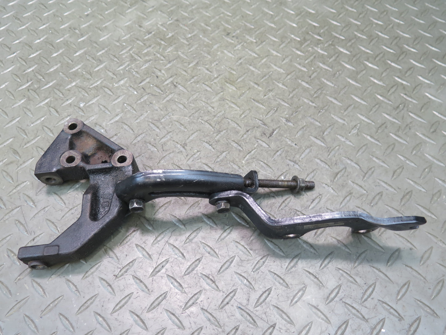 84-89 Nissan Z31 300ZX Power Steering Pump Mount Bracket Support OEM