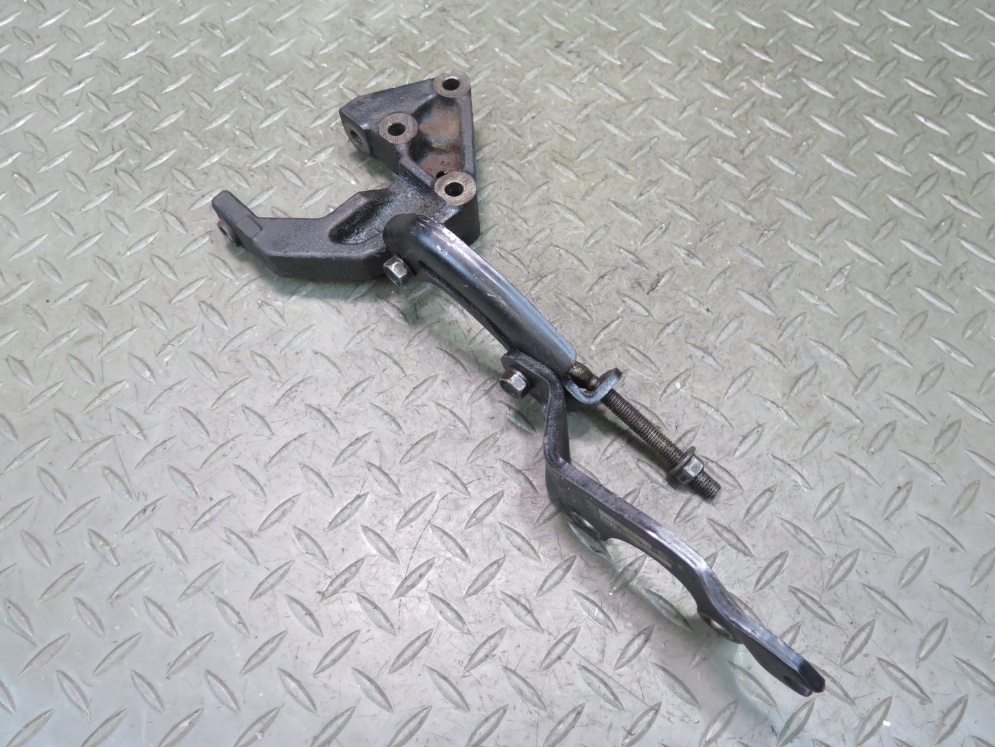 84-89 Nissan Z31 300ZX Power Steering Pump Mount Bracket Support OEM