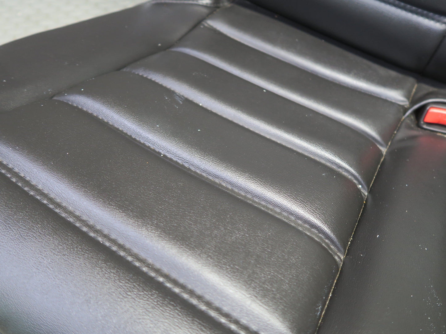 2005-2007 Hummer H2 Rear 3RD ROW Right Side Seat Lower Upper Cushion Leather