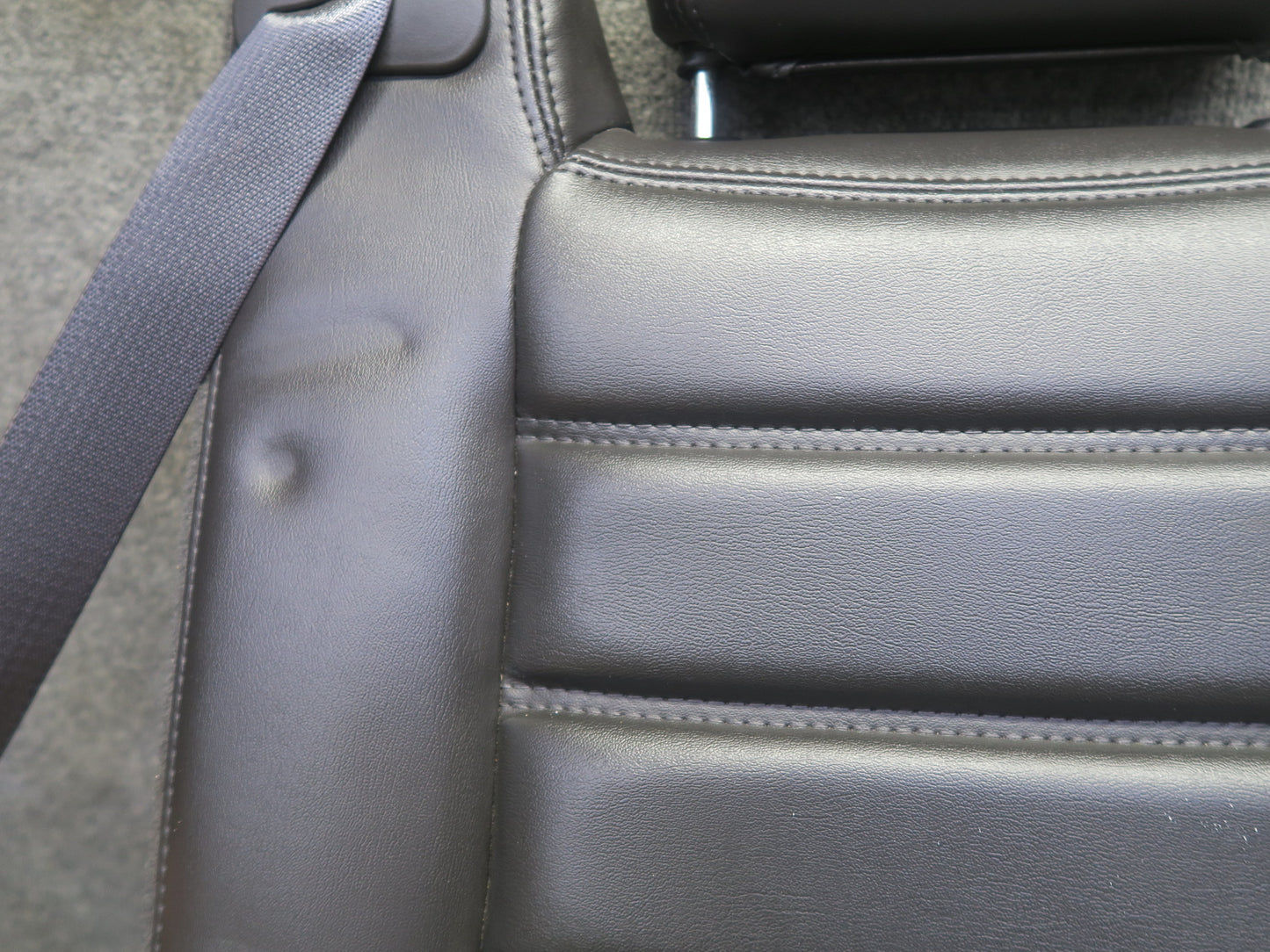 2005-2007 Hummer H2 Rear 3RD ROW Right Side Seat Lower Upper Cushion Leather