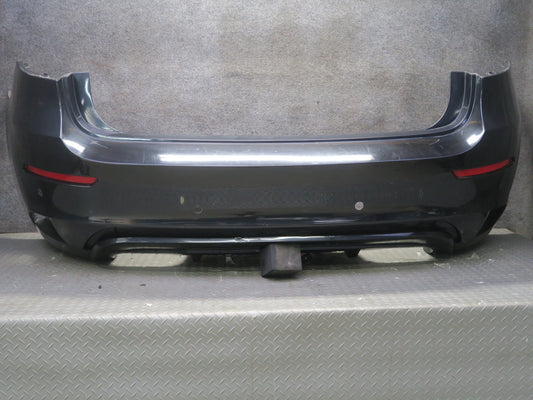2010-2014 BMW E71 X6M Rear Bumper Cover w PDC Sensors Black Sapphire Metallic
