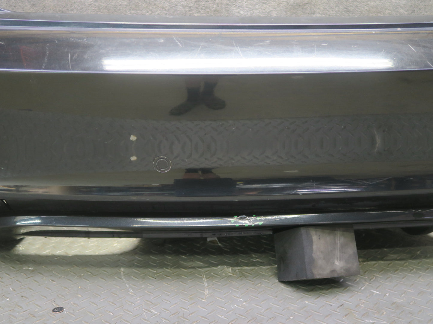 2010-2014 BMW E71 X6M Rear Bumper Cover w PDC Sensors Black Sapphire Metallic