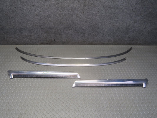 79-83 Datsun S130 280ZX 2+2 Upper Lower Windshield A Pillar Molding Set OEM