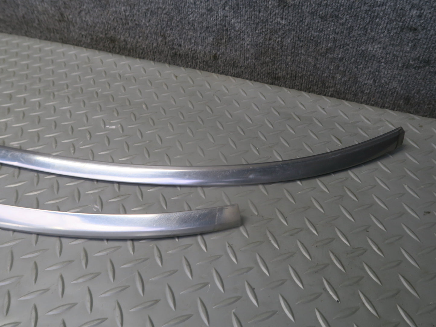 79-83 Datsun S130 280ZX 2+2 Upper Lower Windshield A Pillar Molding Set OEM