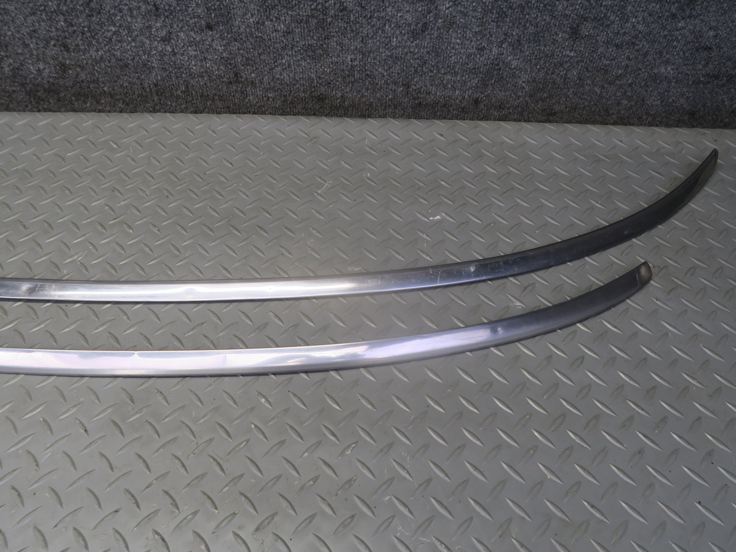 79-83 Datsun S130 280ZX 2+2 Upper Lower Windshield A Pillar Molding Set OEM