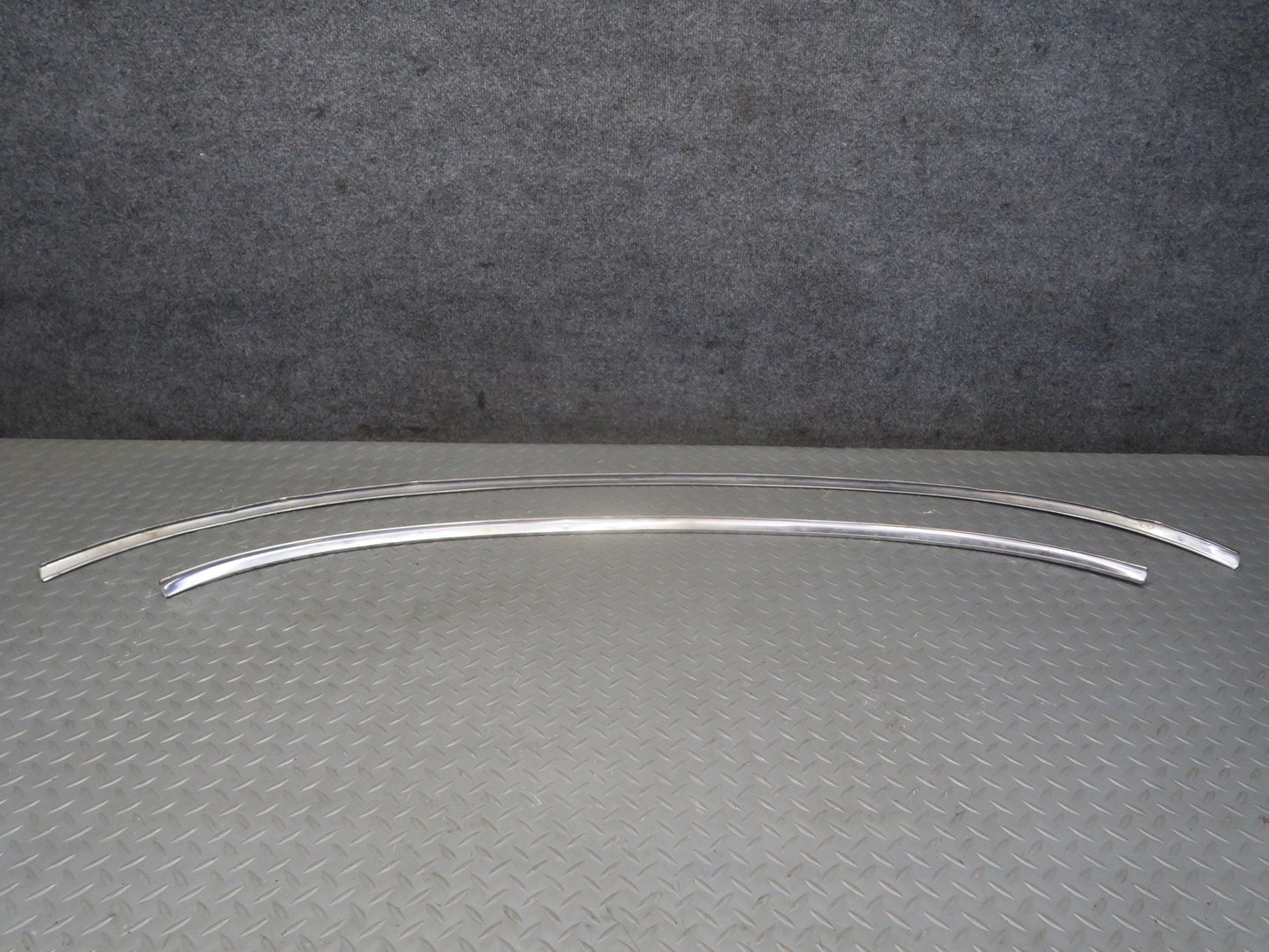 79-83 Datsun S130 280ZX 2+2 Upper Lower Windshield A Pillar Molding Set OEM