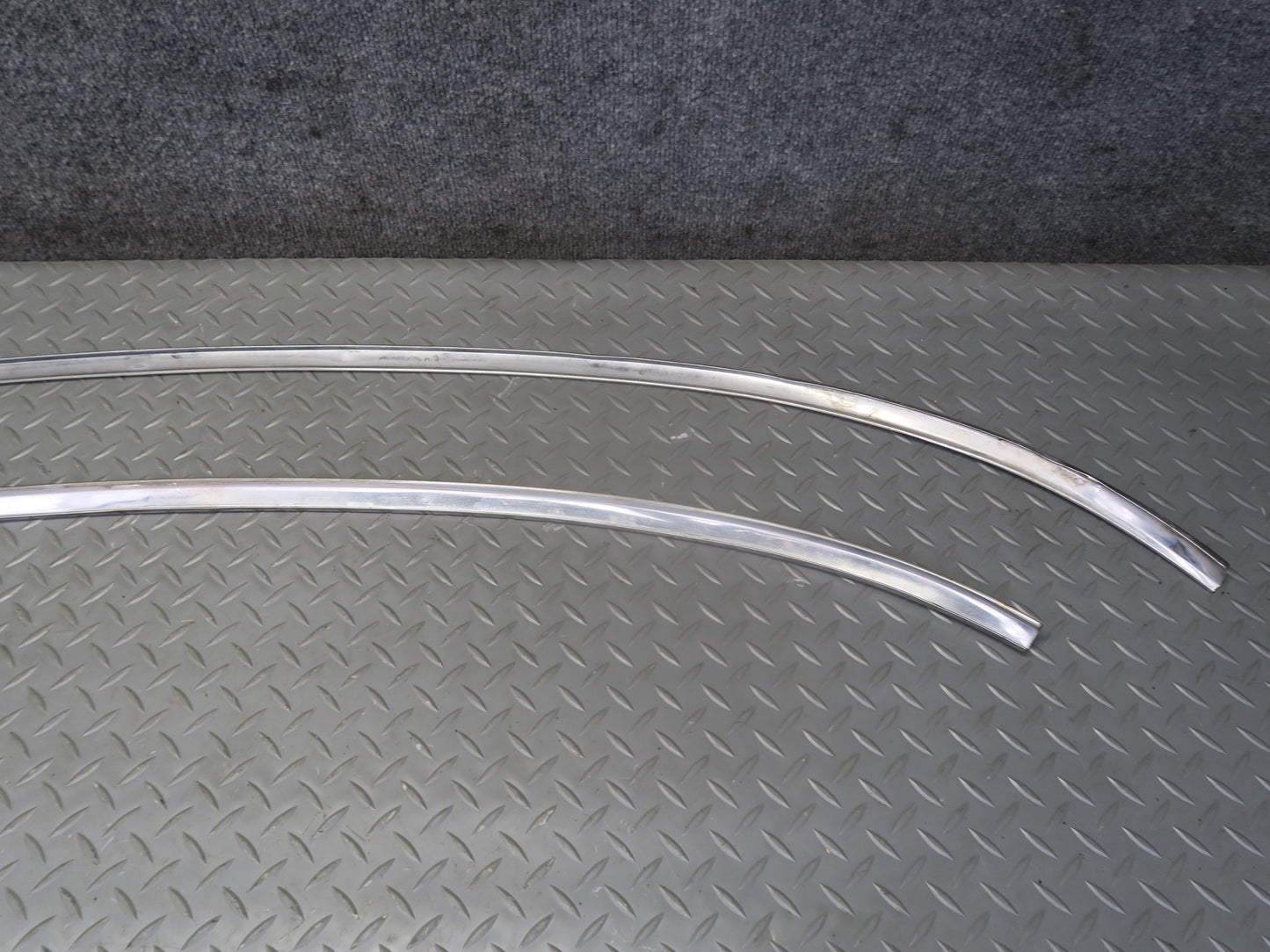79-83 Datsun S130 280ZX 2+2 Upper Lower Windshield A Pillar Molding Set OEM