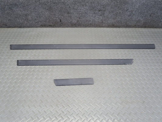 97-03 BMW E39 540ia Sedan Set of 3 Left Side Door Fender Trim Molding Cover OEM