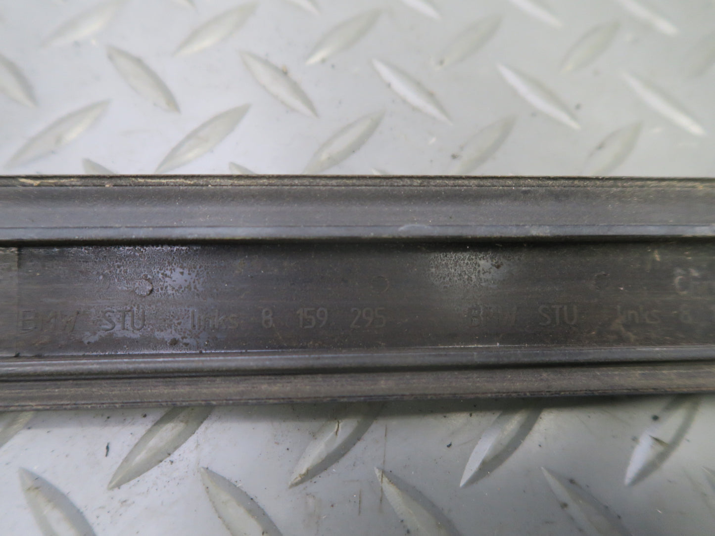 97-03 BMW E39 540ia Sedan Set of 3 Left Side Door Fender Trim Molding Cover OEM