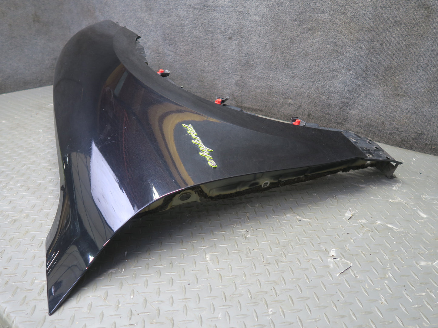 2015-2018 Porsche Cayenne 958 Front Right Pass Side Fender Panel Cover Black