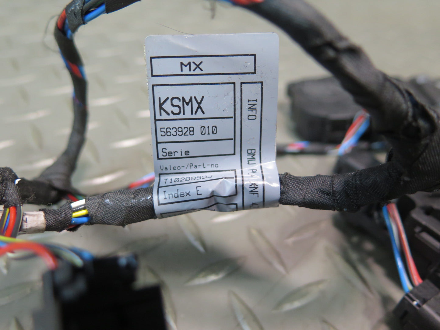 2014-2018 BMW F15 X5 A/C Heater Flap Door Actuator Motor Wiring Set