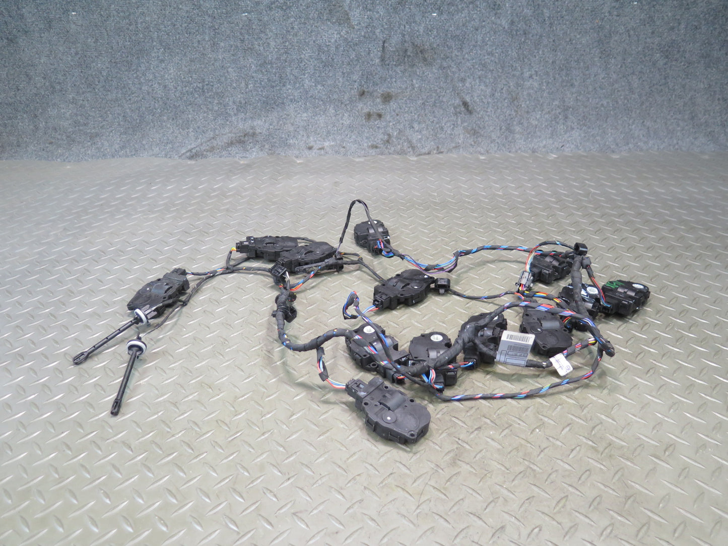 2014-2018 BMW F15 X5 A/C Heater Flap Door Actuator Motor Wiring Set