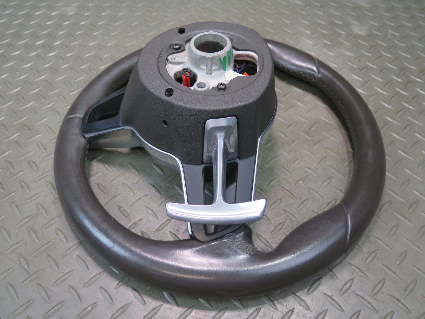 2015-2018 Porsche Cayenne 958.2 Leather Heated Steering w Paddles & Controls