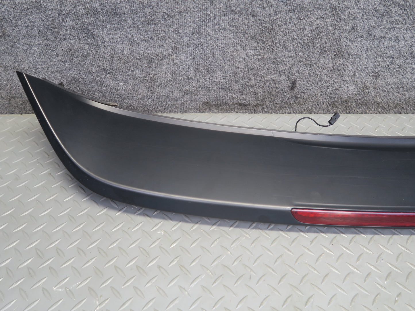 2015-2018 Porsche Cayenne 958 Rear Trunk Hatch Lift Tail Gate Spoiler Wing Black