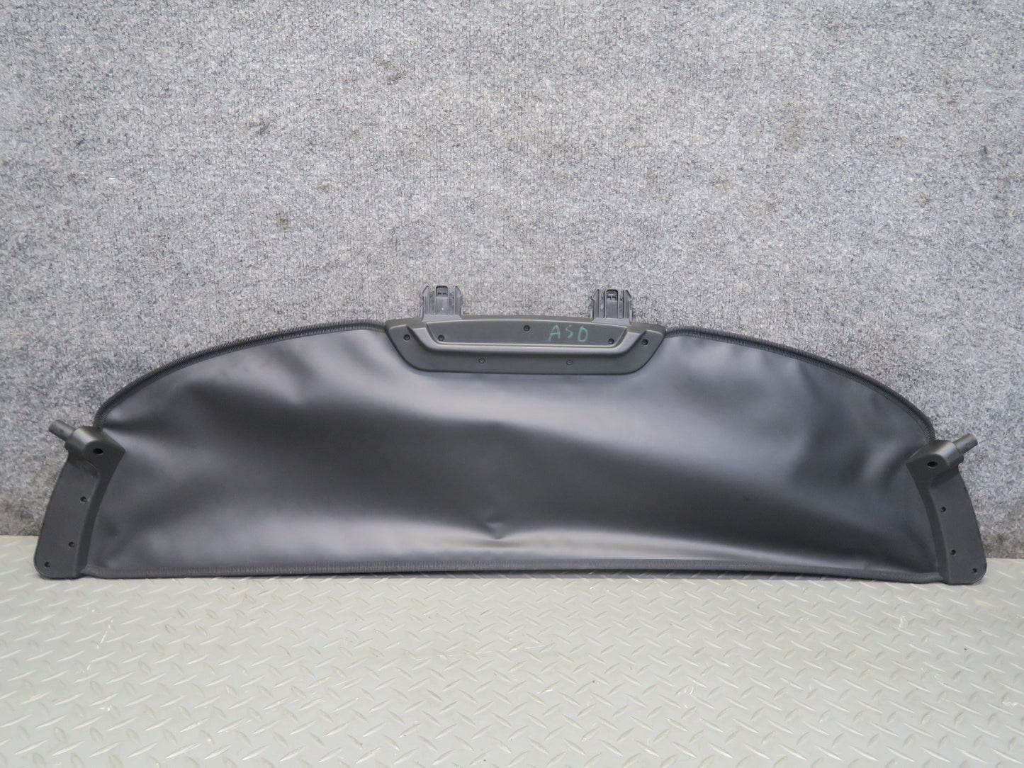 2017-2023 Alfa Romeo Stelvio Rear Trunk Cargo Roller w Shade Cover Black Set