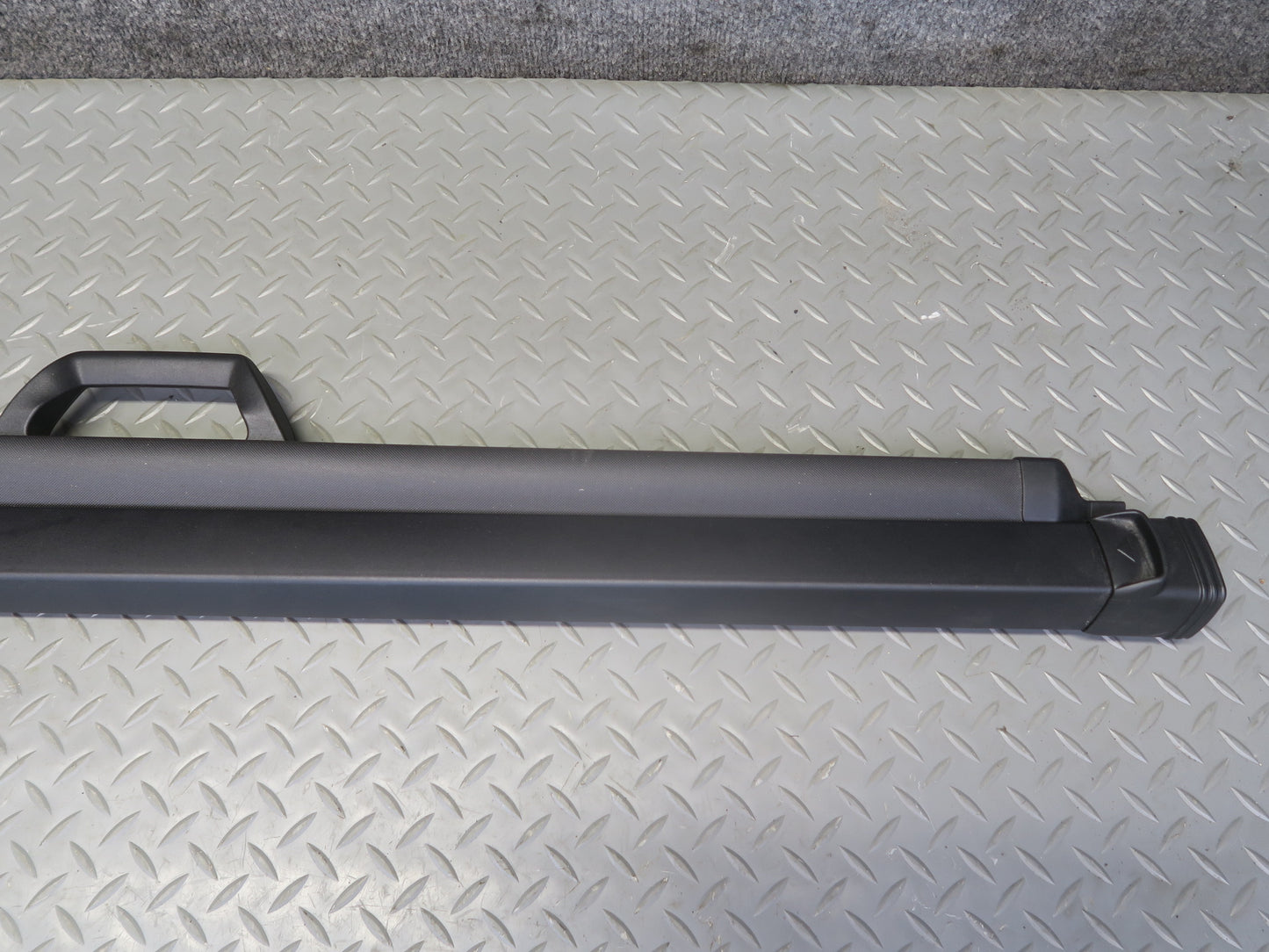 2017-2023 Alfa Romeo Stelvio Rear Trunk Cargo Roller w Shade Cover Black Set
