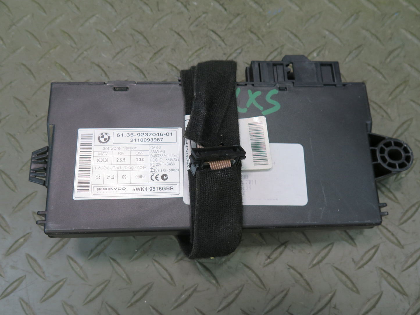 2011 BMW E71 X6M 4.4L S63 Engine ECU DME CAS3 Comfort Access KEY Reader Lock Set