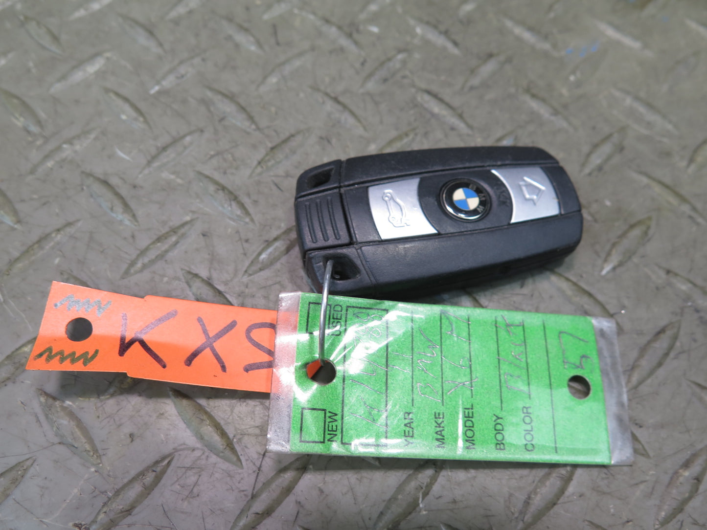 2011 BMW E71 X6M 4.4L S63 Engine ECU DME CAS3 Comfort Access KEY Reader Lock Set