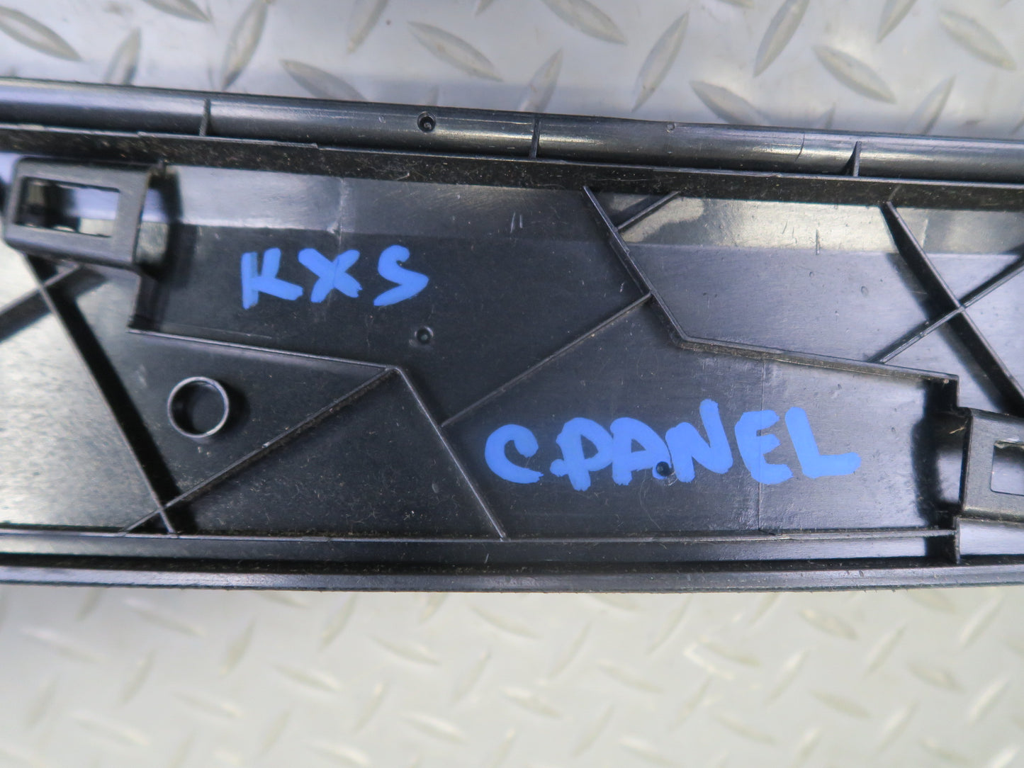 2010-2014 BMW E71 X6M Center Console Leather Trim Bezel Cover Panel Set of 2